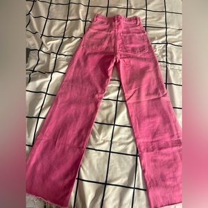 Pink Zara marine jeans